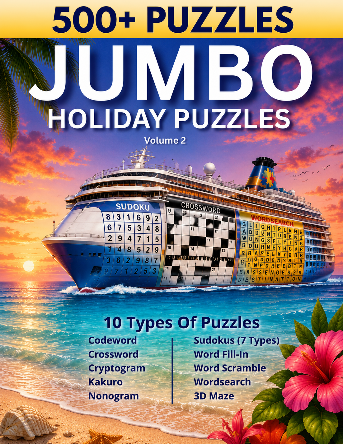 Jumbo Holiday Puzzles Volume 2